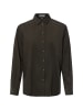 Marie Lund Cordbluse in schlamm - 0006