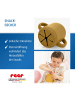 Reer 2in1 Trink- und Snackbecher gelb in Gelb ab 12 Monate