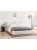 Beliani Doppelbett BASTON in Weiß - (W) 192 x (H) 94 x (L) 227 cm