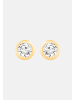 Ethische Diamanten Ohrringe aus 375 Gelbgold mit Lab Grown Diamant