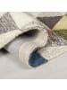 KADIMA DESIGN Moderner Teppich in lebendigen Farben mit rutschfestem Rücken