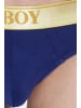 Oboy Slip GOLD in navy