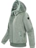 ragwear Fleecejacke Cousy Short Bonded in Dusty Green