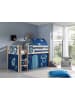 58 aufm Kessel KINDERBETT Karolina 210x114x106 Massivholz Natur Textilset Astro 4