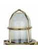 Licht-Erlebnisse Außen Wandlampe (B)11.5 x (H)18 cm in Messing
