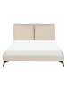 Beliani Doppelbett MELLE in Beige - (W) 155 x (H) 98 x (L) 240 cm