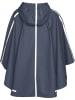 Playshoes Kinder Regenjacke "Regen-Cape langer Rücken" in Blau