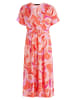Betty Barclay Jerseykleid mit überschnittenen Ärmeln in Red/Rosè