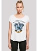 F4NT4STIC Long Cut T-Shirt Harry Potter Ravenclaw Crest in weiß