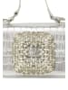 faina Women Handbag in Silver