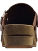 Sanita Comfortwear Clog "Wood-Hartwig Open" in Braun