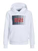 JACK & JONES Junior Kapuzensweatshirt in white