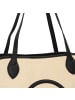 Valentino Covent Shopper Tasche 33 cm in naturale-nero