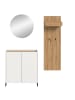 ebuy24 Garderobenmöbel Drive (3-teilig) Weiß 197 x 32 cm