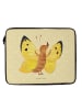 Mr. & Mrs. Panda Notebook Tasche Schmetterling Zitronenfalter oh... in Gelb Pastell