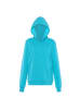 Flyweight Damen Hoodie in Türkis