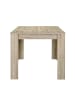 en.casa Esstisch Nora in Beige (L)140cm (B)90cm (H)77cm