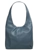 piké Shopper echt Leder in blau