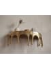 FineBuy Wandregal in Gold / Aluminium / 35x17x20