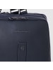 Piquadro Carl Aktentasche Leder 41 cm Laptopfach in blue