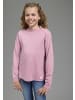 H.I.S. Langarmshirt in rosa + bordeaux