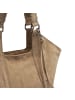 FREDs BRUDER Whipstitch Soul Shopper Tasche Leder 45 cm dark sand