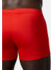 Bruno Banani Retro Short / Pant Micro Simply in Rot/Schwarz