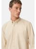 Camel Active fleXXXactive® Langarm Shirt mit Button-Down-Kragen in Hafer