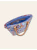 Oilily Paisley Elio Hella Handtasche 25 cm in Wedgewood