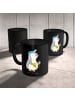 Mr. & Mrs. Panda Keramtiktasse Elektriker Lichtbringer mit Spruch in Schwarz