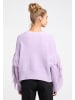 IZIA Damen Strickpullover in Flieder