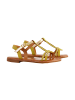 Les Tropéziennes par M Belarbi Ledersandalen für Kinder von M. Belarbi Baia Schwarz