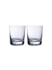 Villeroy & Boch 2er Set Wassergläser Purismo Bar in Transparent 320 ml in transparent