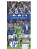 TeNeues Calendars & Stationery Kalender - N Neumann - FC Schalke 04 2026 - Fanplaner 22x45 cm mit 4 Spalten, d