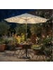 SONGMICS Sonnenschirm Sheld in Beige - (H)246 x Ø327.5 cm