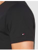 Tommy Hilfiger Rundhals T-Shirt in schwarz