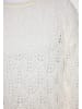 Swirly Damen Pullover in Weiss