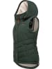 ragwear Steppweste Hesty in Dark Green23