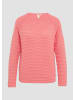 QS Strickpullover in 34W0_korallrot