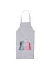 Mr. & Mrs. Panda Grillschürze Axolotl Liebe ohne Spruch in Grau Pastell