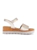 Gabor Plateau Sandalen in beige