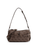 Guess Yesba Schultertasche 23 cm in latte logo