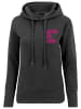 Mister Tee Mister Tee Damen Ladies Waiting For Friday Hoody in charcoal