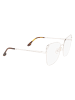 Victoria Beckham Damen Optische Fassungen Schmetterling Silber