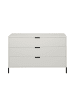 58 aufm Kessel KOMMODE Erna 119x45x82 Kreidegrau matt Lack