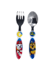 Paw Patrol Paw Patrol Kinderbesteck Set 2-teilig – Löffel & Gabel mit in Weiß