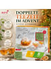 ROTH Tee für Zwei Adventskalender mit Buch in Bunt