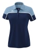 erima Damen Change By Erima Poloshirt in new navy/faded denim/weiß