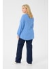 KAFFE curve Langarm-Bluse KCmahlena in Ebb and Flow
