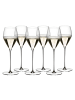 RIEDEL Glas 6er Set Champagner Weingläser Veloce 327 ml transparent in transparent